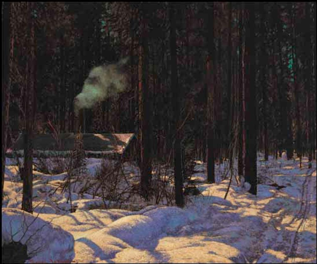 Frank (Franz) Hans Johnston (1888-1949) - Golden Morning in March