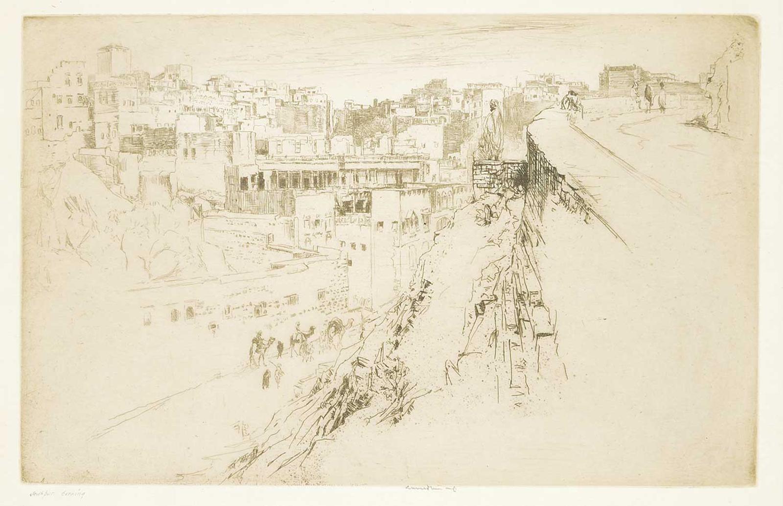 Ernest Stephen Lumsden (1883-1945) - Jodhpur Evening