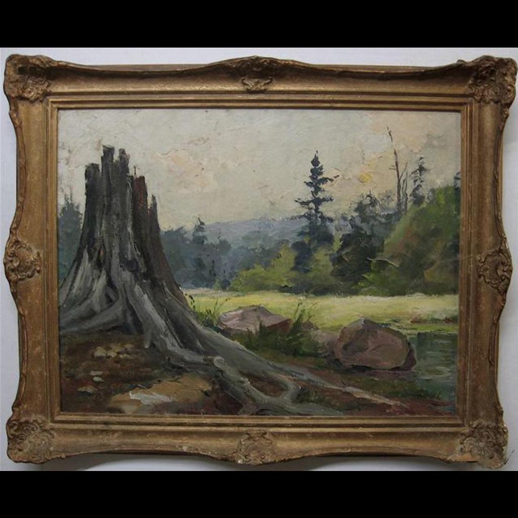 Guttorn Otto (1919-2012) - Old Tree Stump