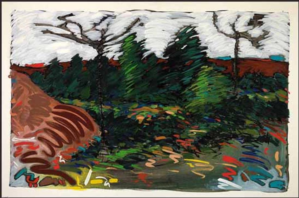 Yehouda Leon Chaki (1938-2023) - Landscape #1019