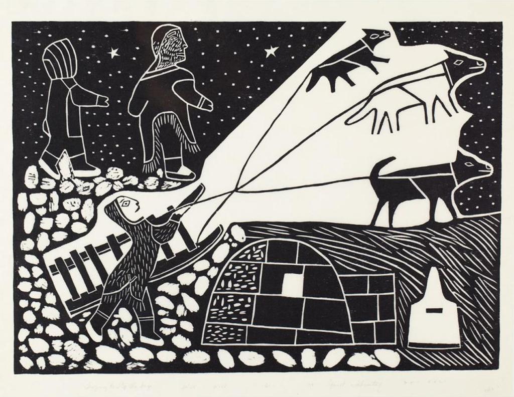 Janet Nipi (1935) - Trying To Stop The Dogs
