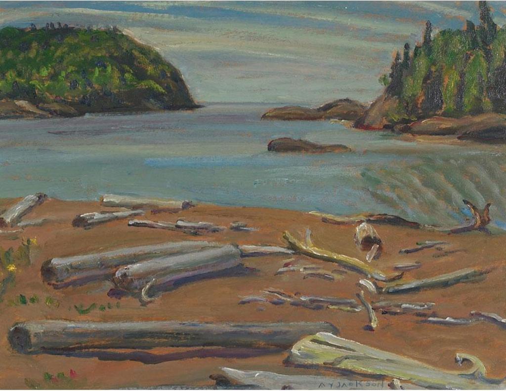 Alexander Young (A. Y.) Jackson (1882-1974) - The Beach, Wawa, Ont.