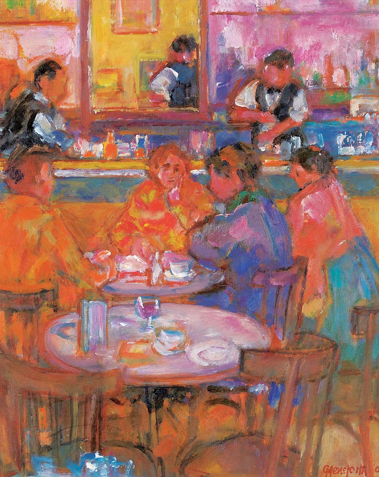 Charlotte Mensforth (1936) - Conversation Piece, Bar Livico