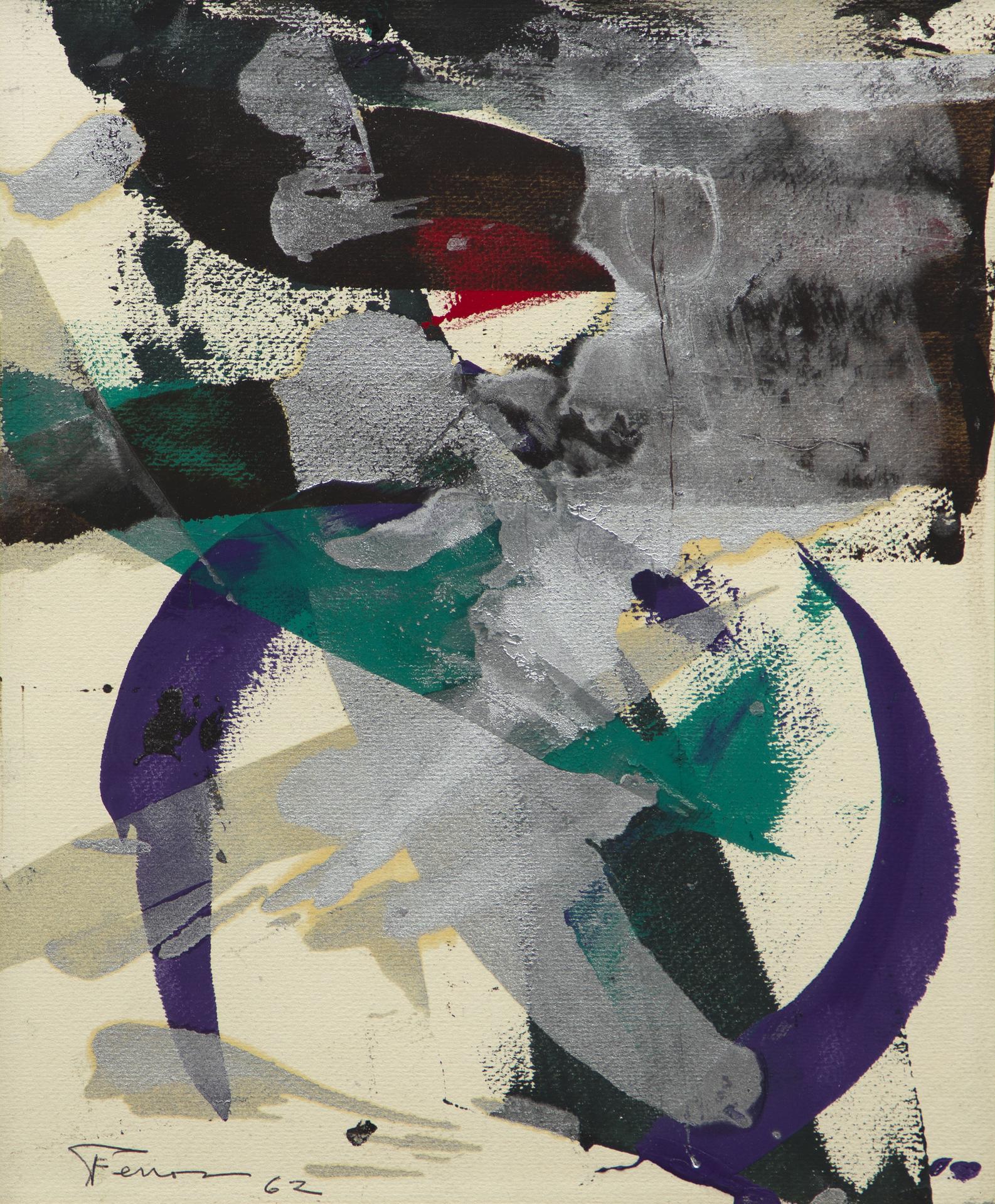 Marcelle Ferron (1924-2001) - Le chaos, 1962