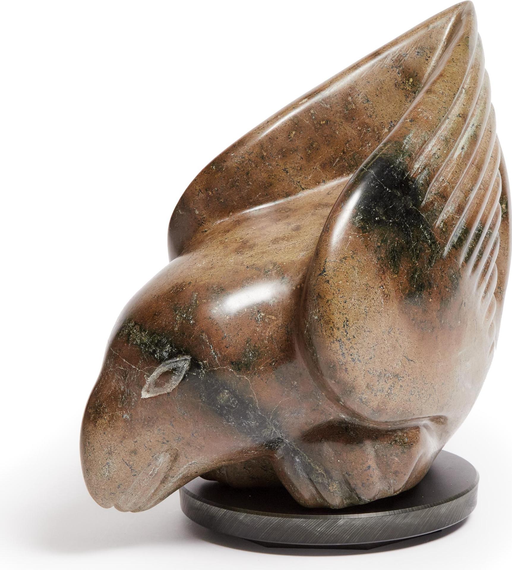 Kenojuak Ashevak (1927-2013) - Bird On The Edge Of Flight