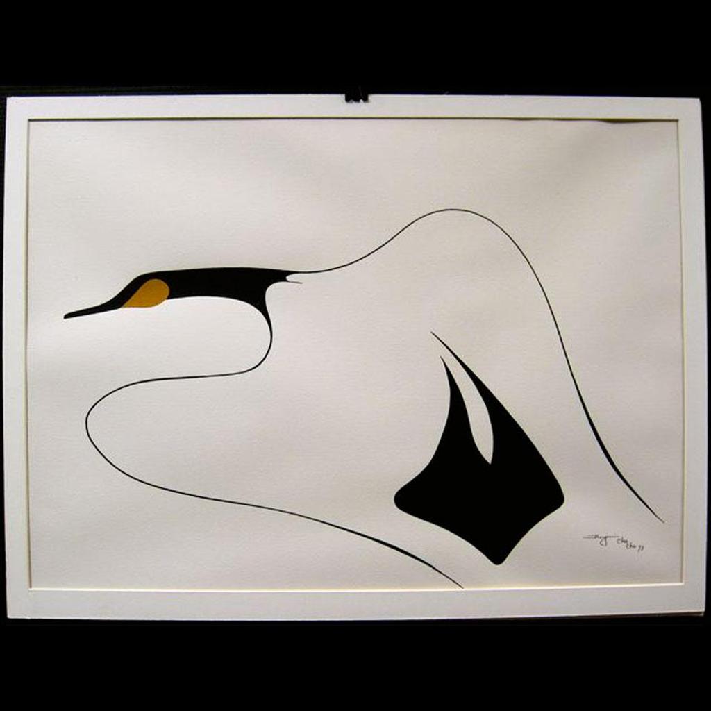 Benjamin Chee Chee (1944-1977) - Canada Goose