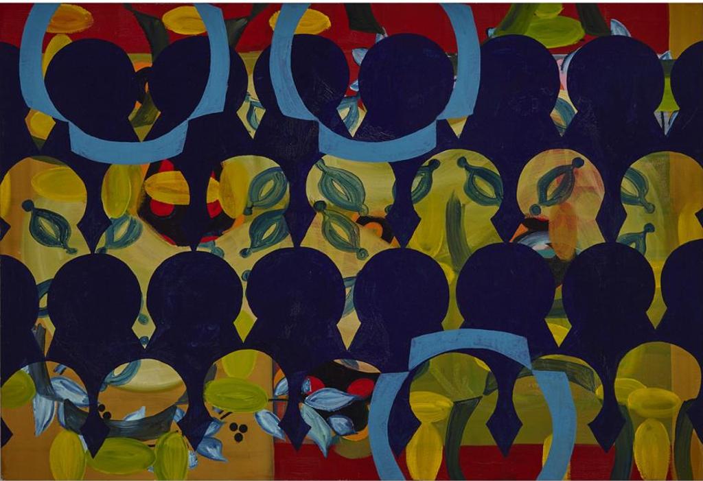 Elizabeth McIntosh (1967) - Untitled (Blue Rings)