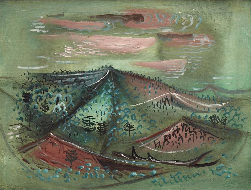 William John Bertram Newcombe (1907-1969) - Butte
