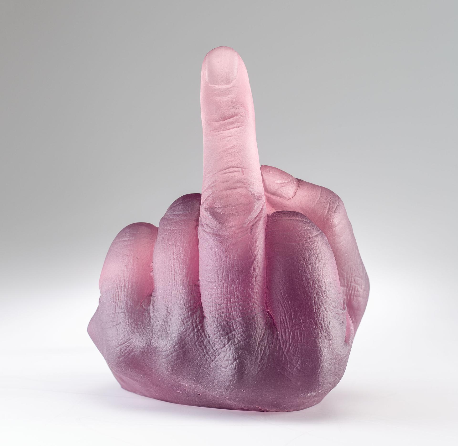 Ai Weiwei (1957) - Study Of Perspective In Glass (Violet), 2018-2019
