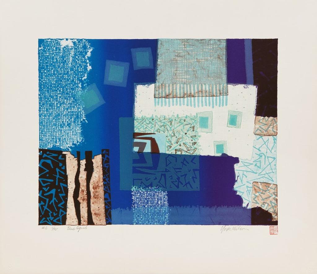 Ronald York Wilson (1907-1984) - Blue Opus