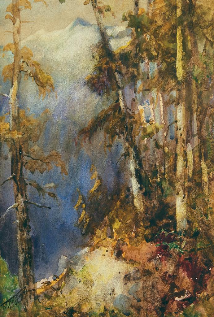 Frederic Martlett Bell-Smith (1846-1923) - In the Selkirks, BC