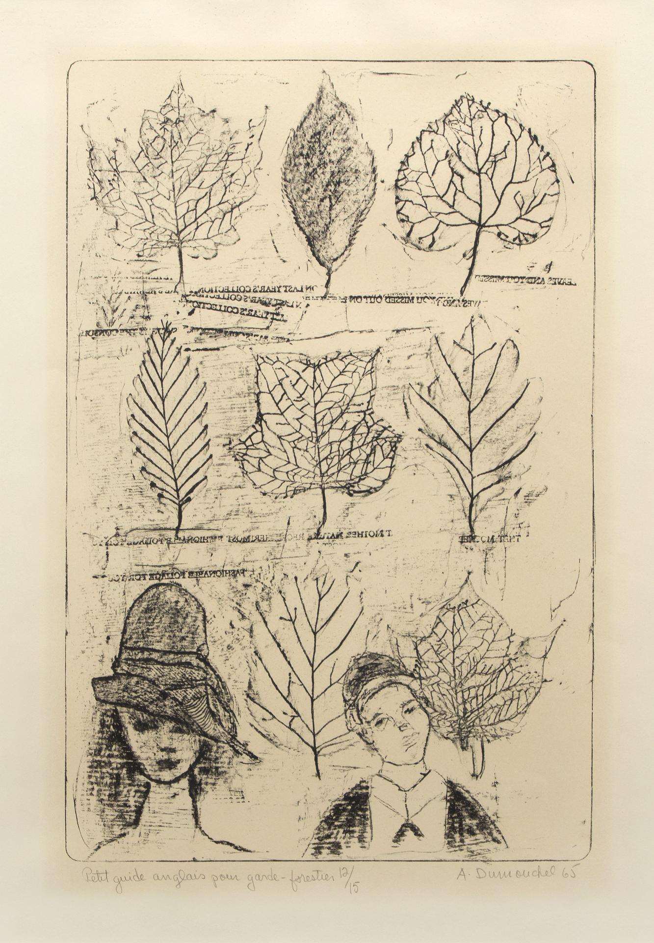 Albert Dumouchel (1916-1971) - Petit guide anglais pour garde-forestier, 1965