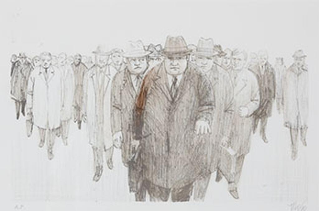 William Hodd (Bill) McElcheran (1927-1999) - Crowd #1 (03867/A90-099)