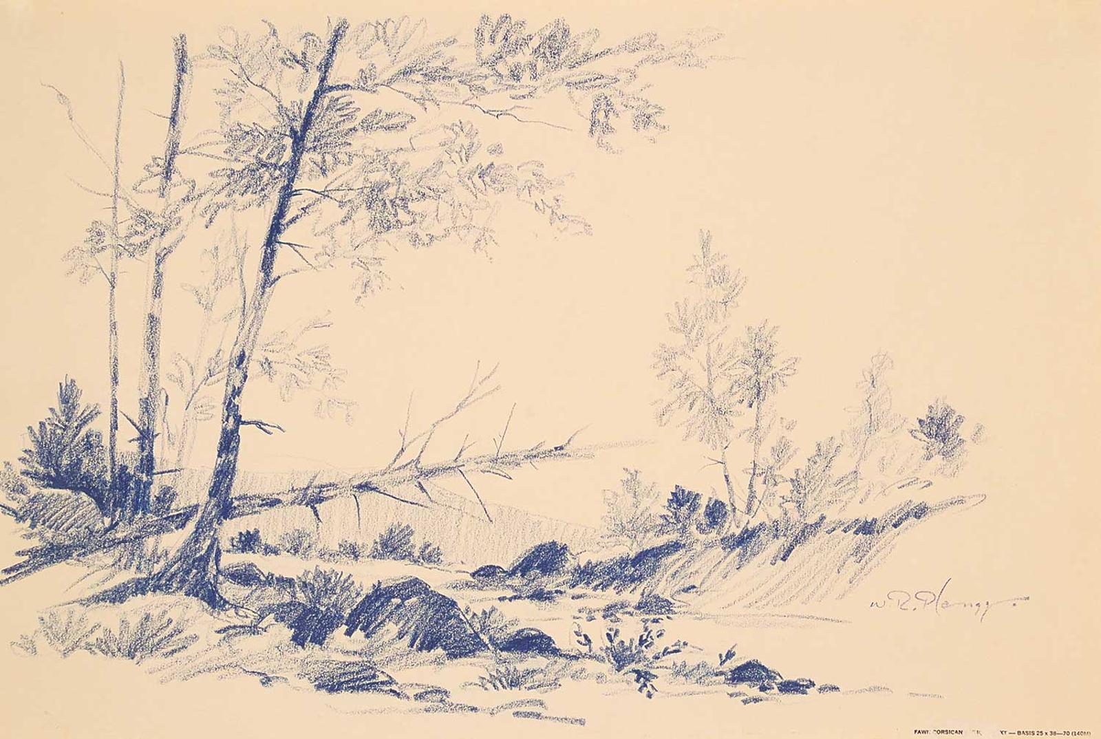 Warner R. Plangg (1934-1994) - Untitled - The Stream