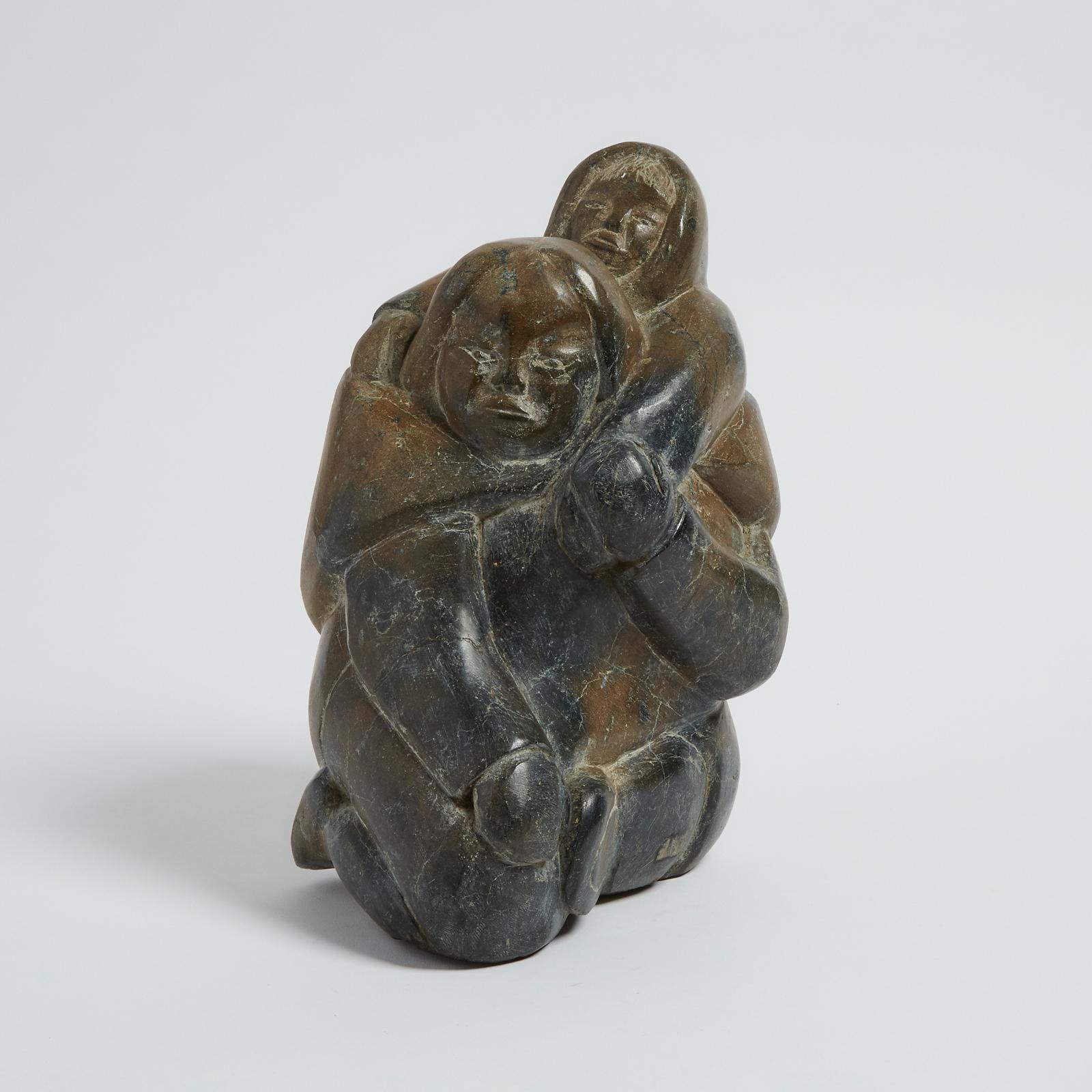 Mannumi Shaqu (1917-2000) - Mother And Child