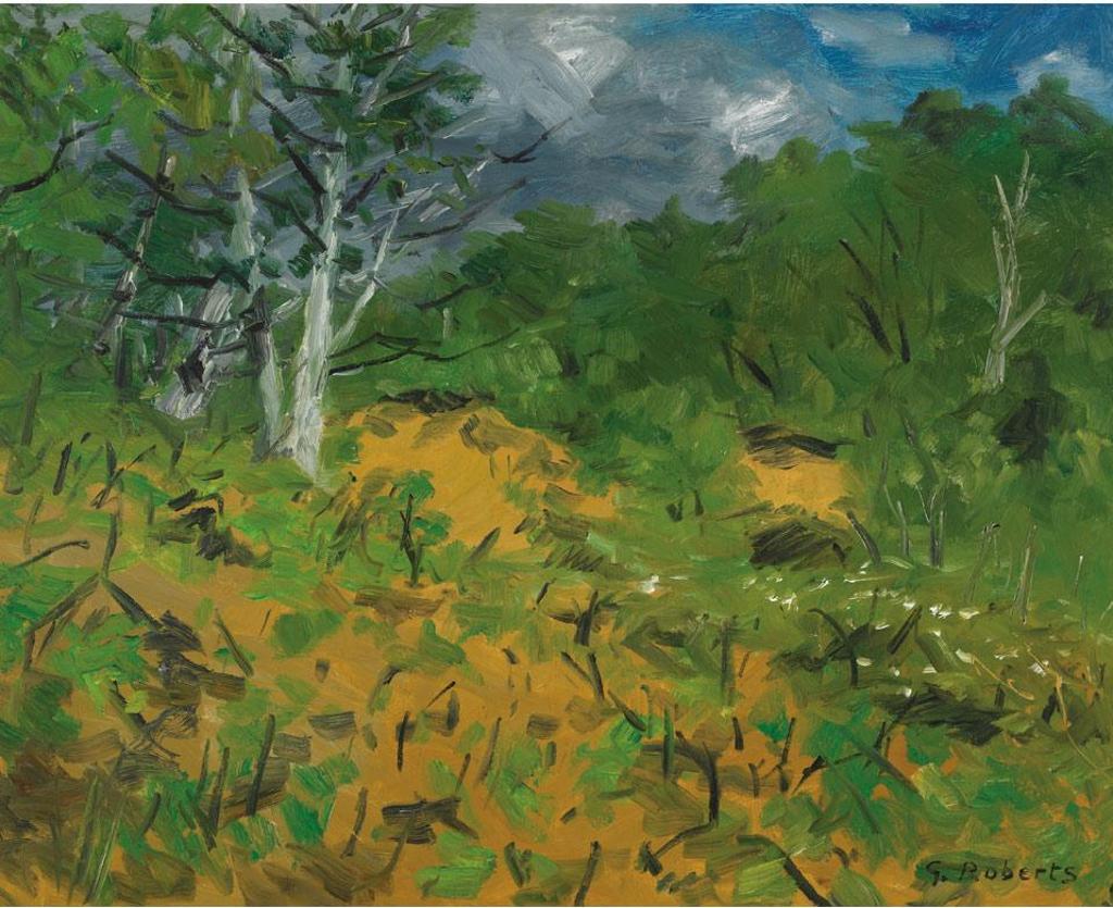 William Goodridge Roberts (1921-2001) - Sand Pit And Birches, 1966