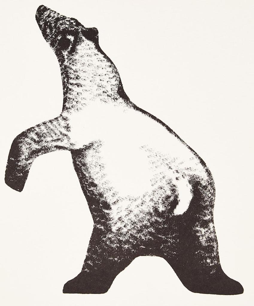 Benjamin Chee Chee (1944-1977) - Black Bear; Running Horses; Mountain Sheep; Sea Otter