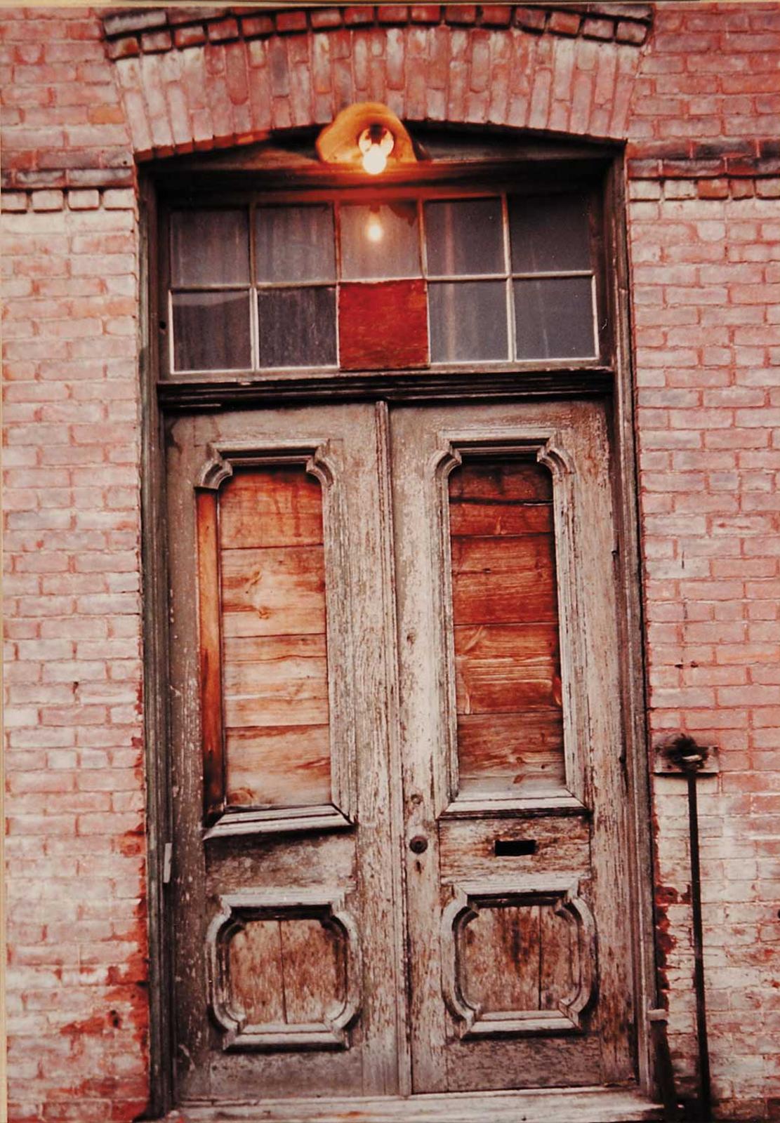 John Wazeter - Porte / Door rue George Street, Ottawa