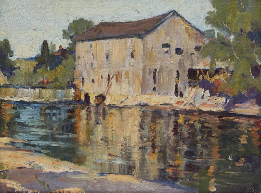 Manly Edward MacDonald (1889-1971) - Sawmill, Plainfield