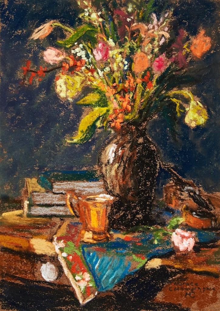 Horace Champagne (1937) - Books, A Rose & Antique Goblet