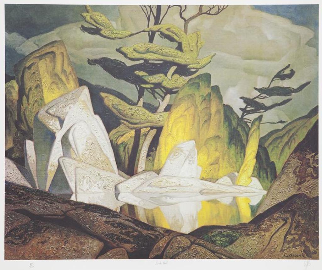 Alfred Joseph (A.J.) Casson (1898-1992) - Rock Pool