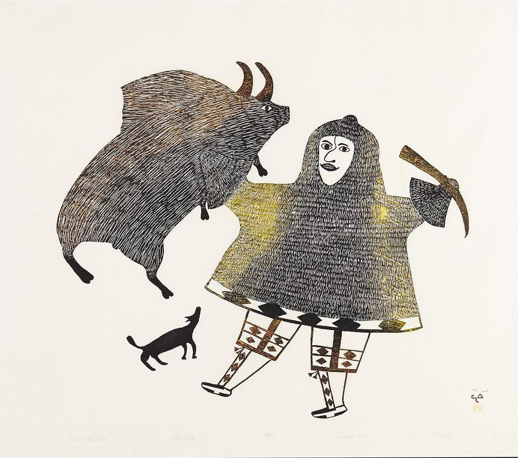 Pudlo Pudlat (1916-1992) - Proud Hunter