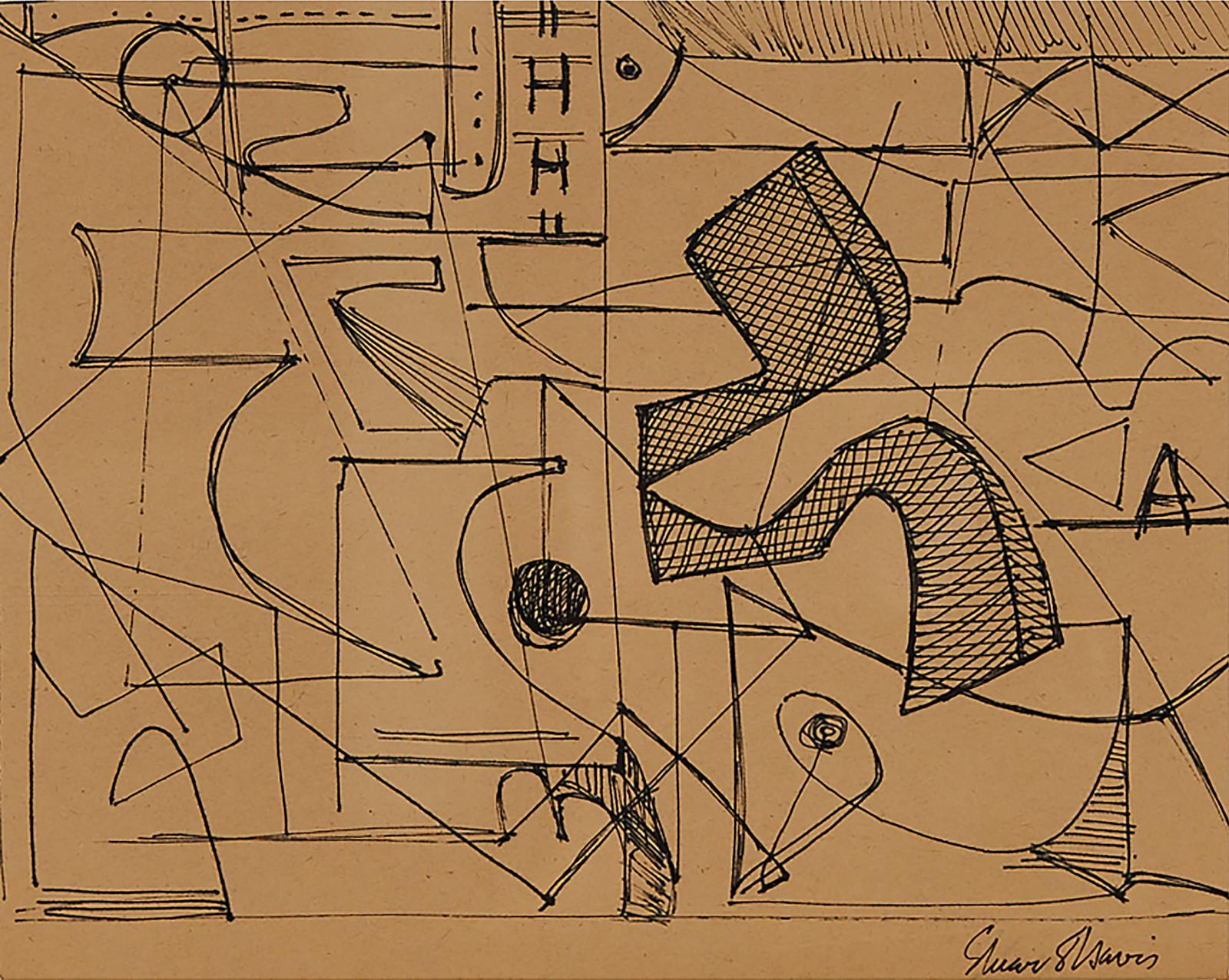Stuart Davis (1892-1964) - Untitled