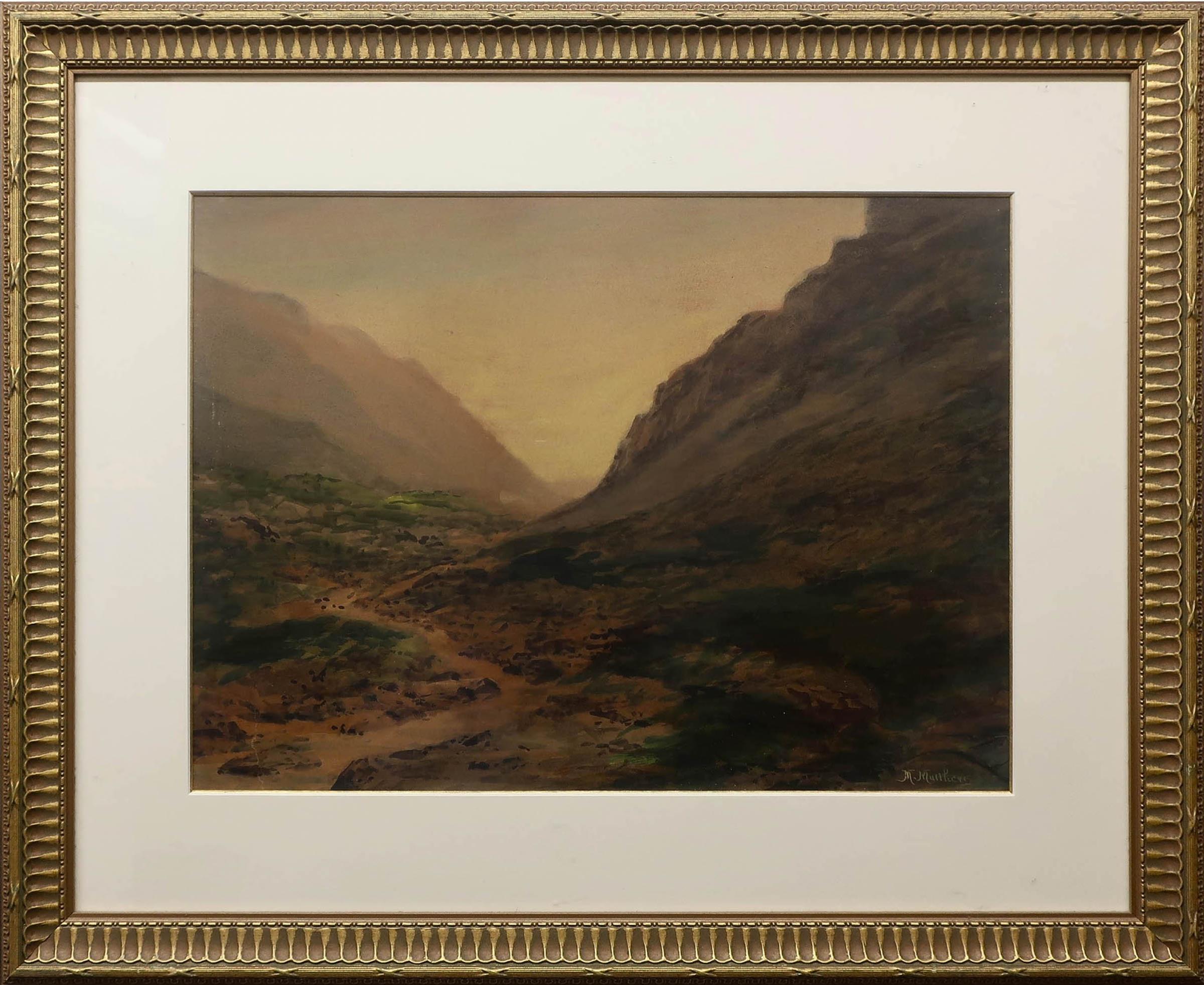 Marmaduke Matthews (1837-1913) - Sunset In The Rockies