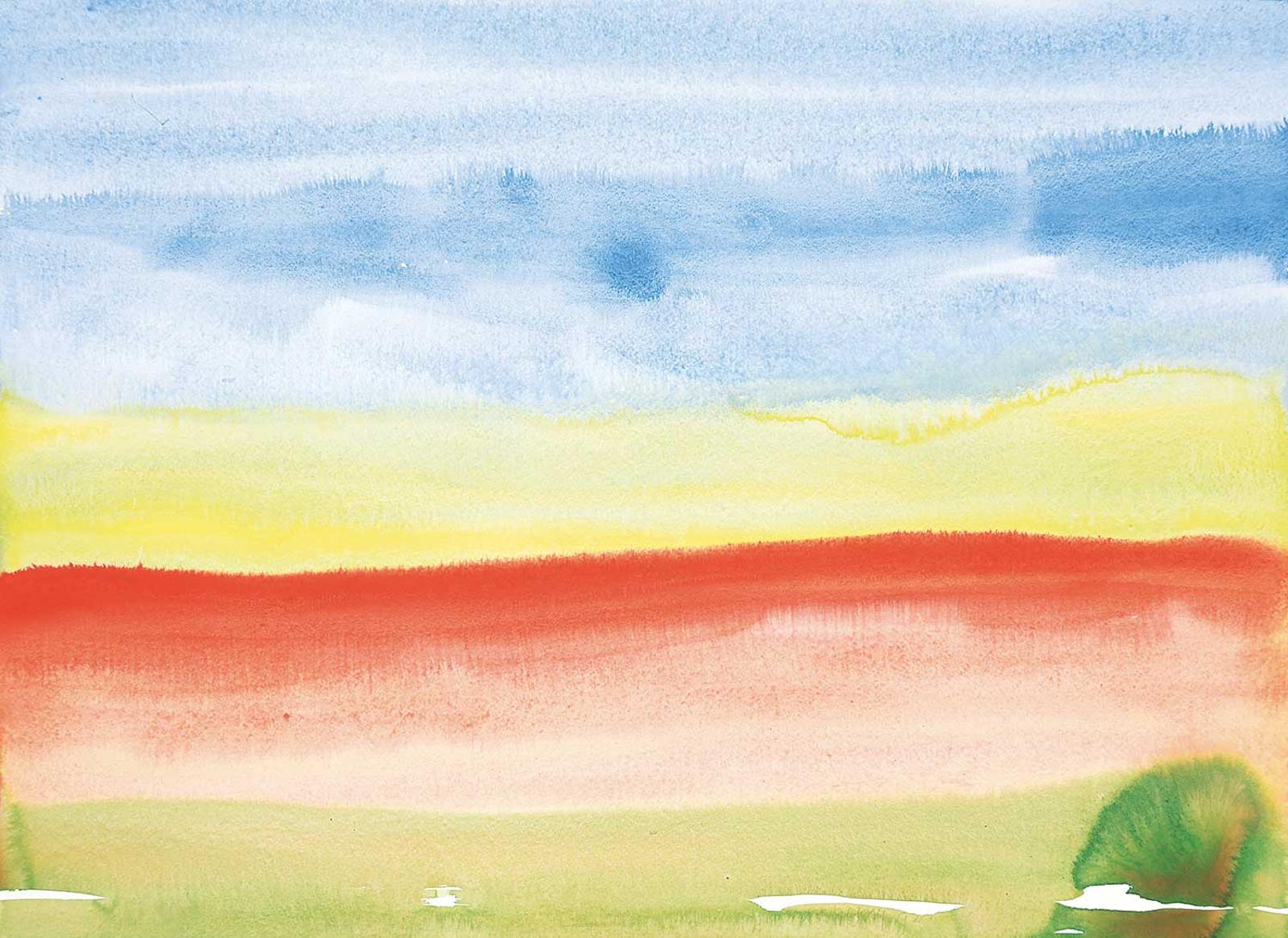 Arthur Fortescue (Art) McKay (1926-2000) - Untitled - Red Fields