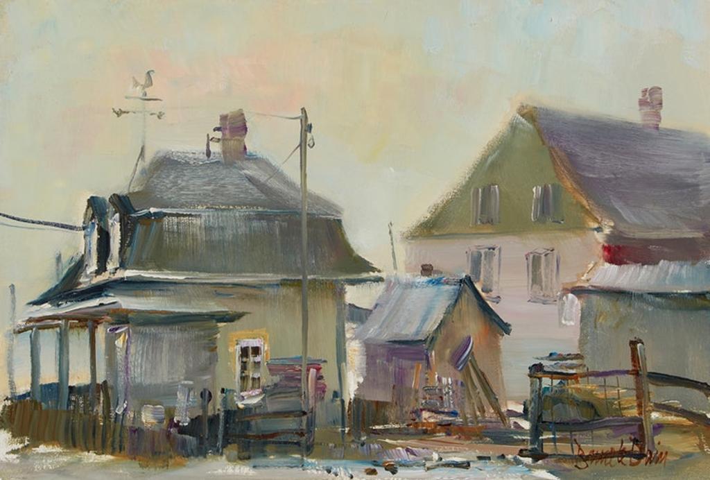 Bruce Le Dain (1928-2000) - Les Éboulements, Que.