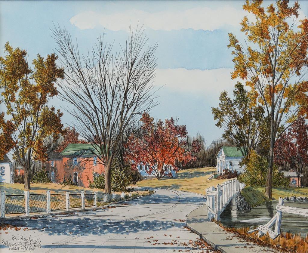 Ben Babelowsky (1932) - Bridge Over Clyde River