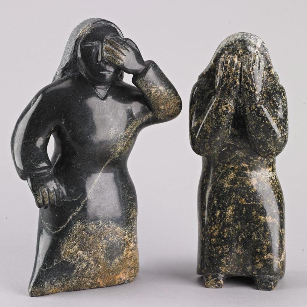 Oviloo Tunnillie (1949-2014) - Two Women In Distress