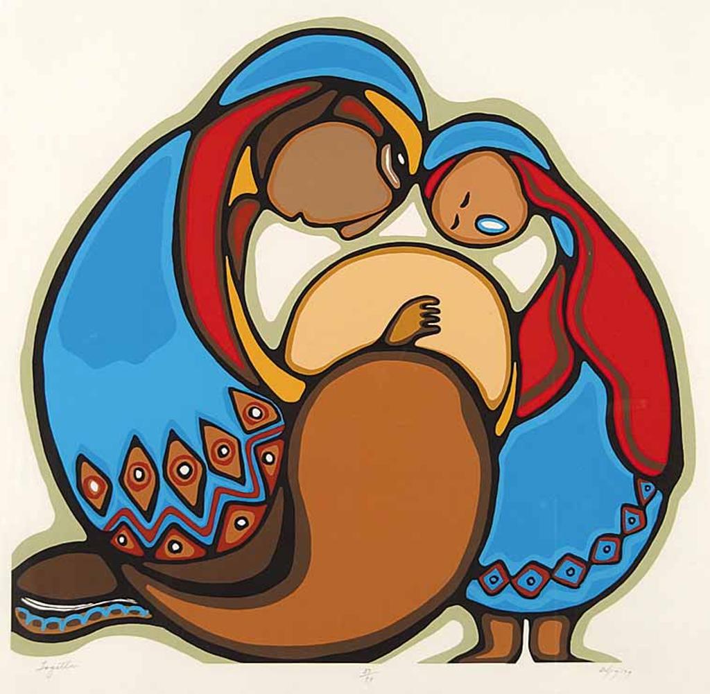 Daphne Odjig (1919-2016) - Together  #37/99