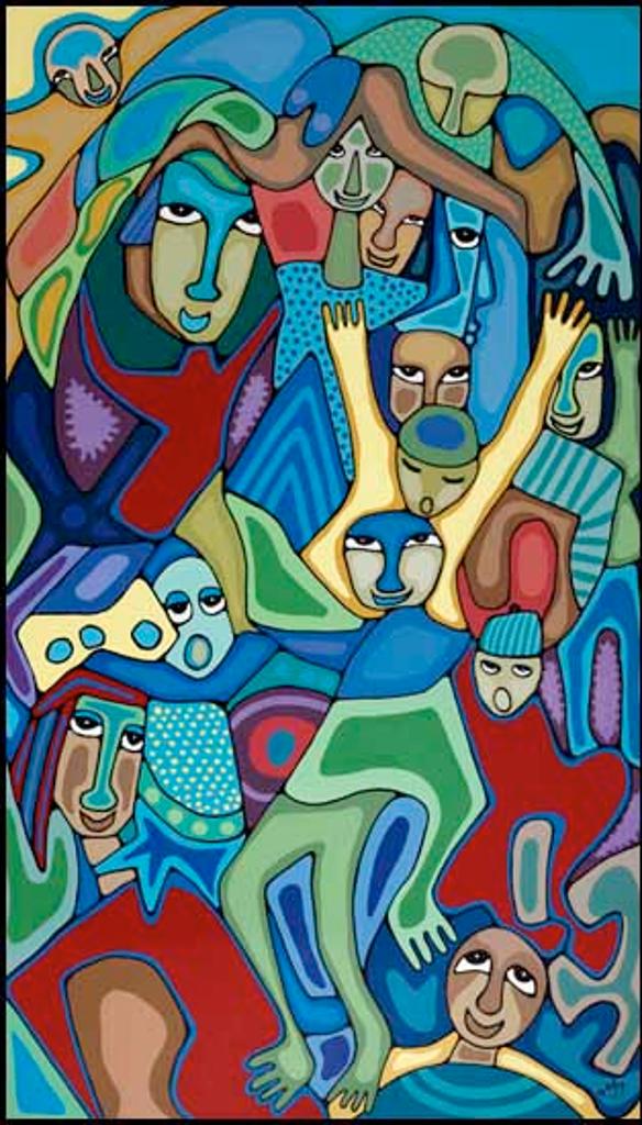 Daphne Odjig (1919-2016) - The Joy of Play