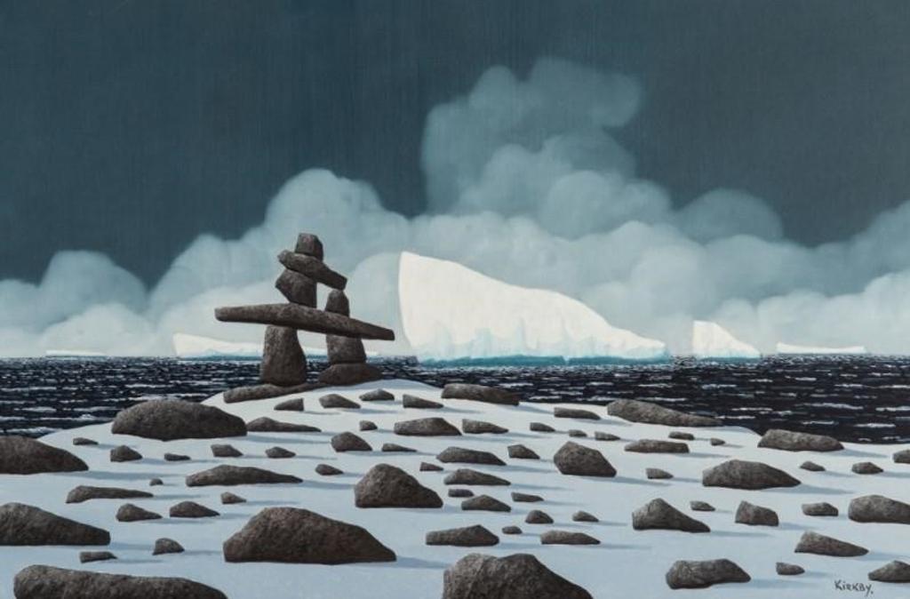 Kenneth (Ken) Michael Kirkby (1940-2023) - Inukshuk