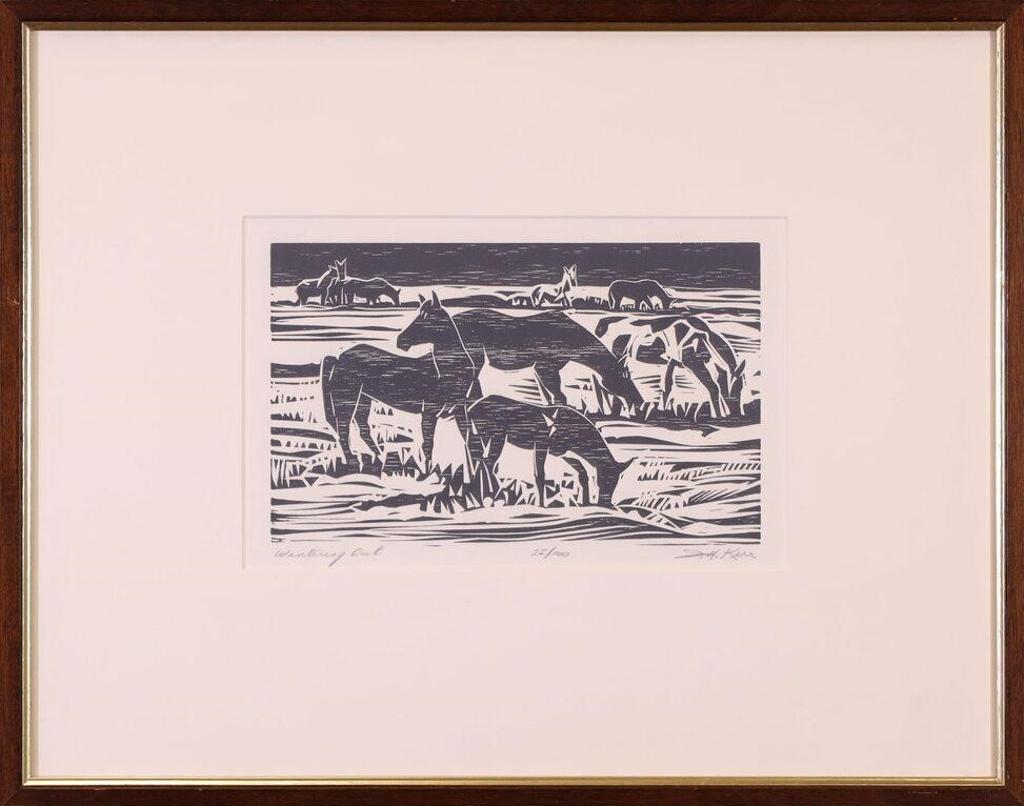 Illingworth Holey (Buck) Kerr (1905-1989) - Wintering Out; ed. #25/100
