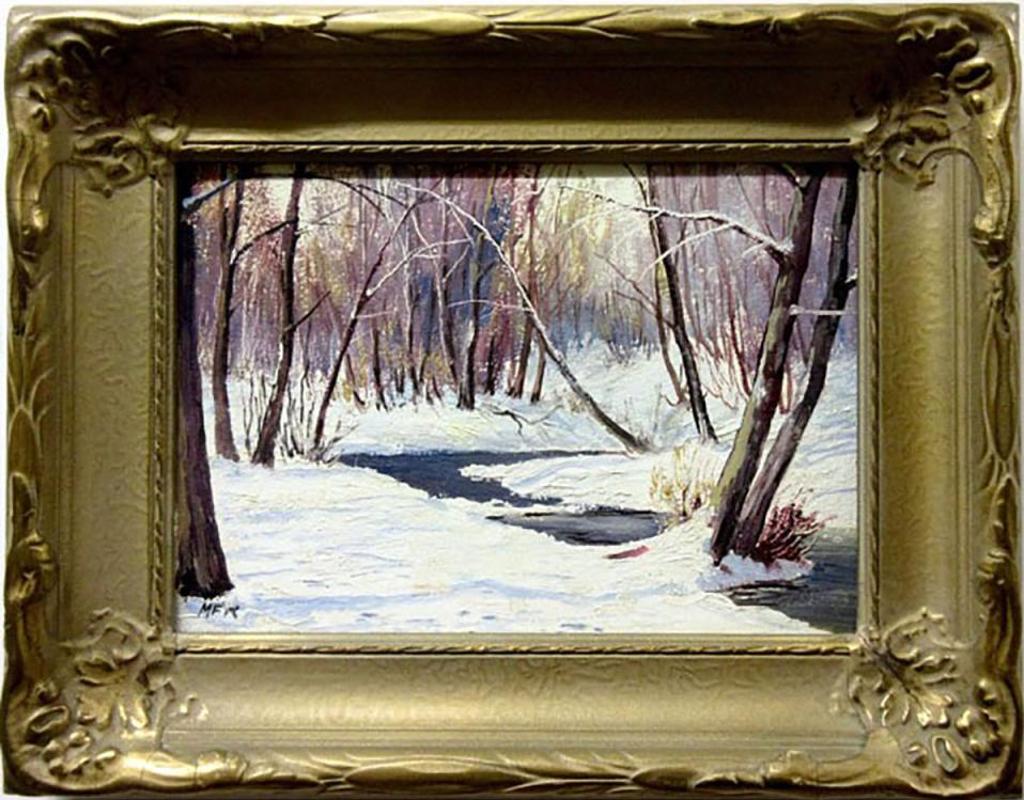 Matthew F. Kousal (1902-1990) - Winter Evening