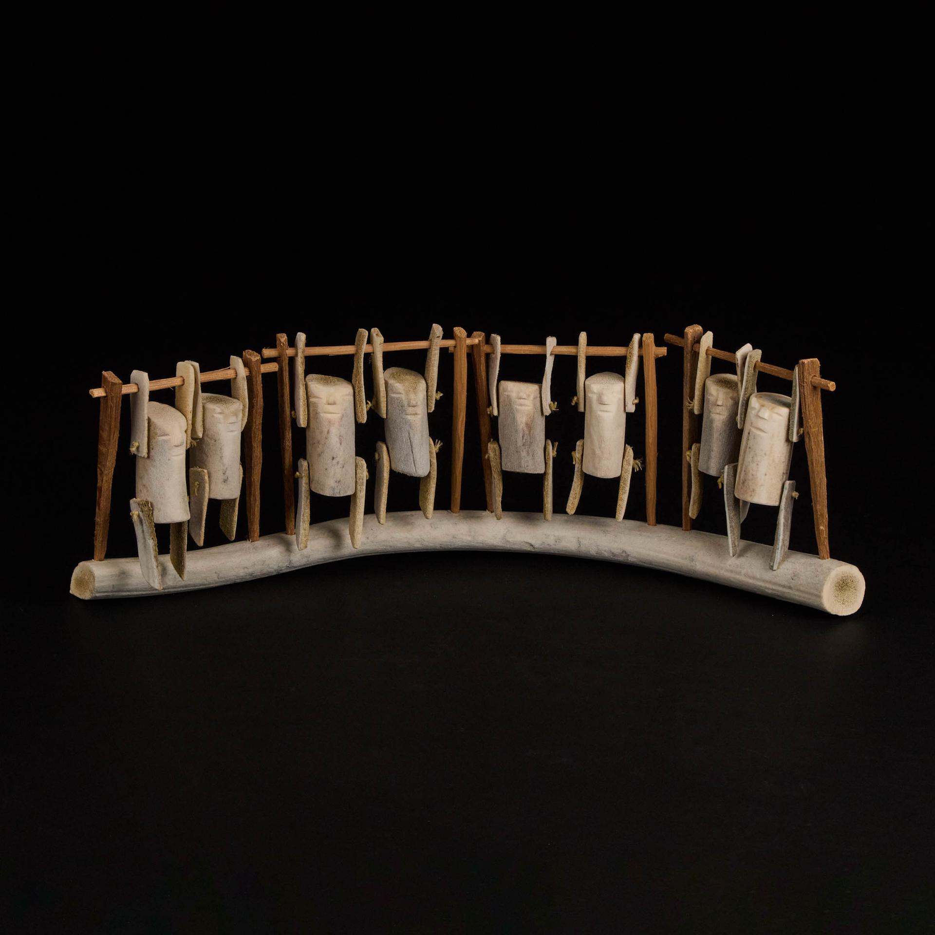 Luke Anowtalik (1932-2006) - Acrobats