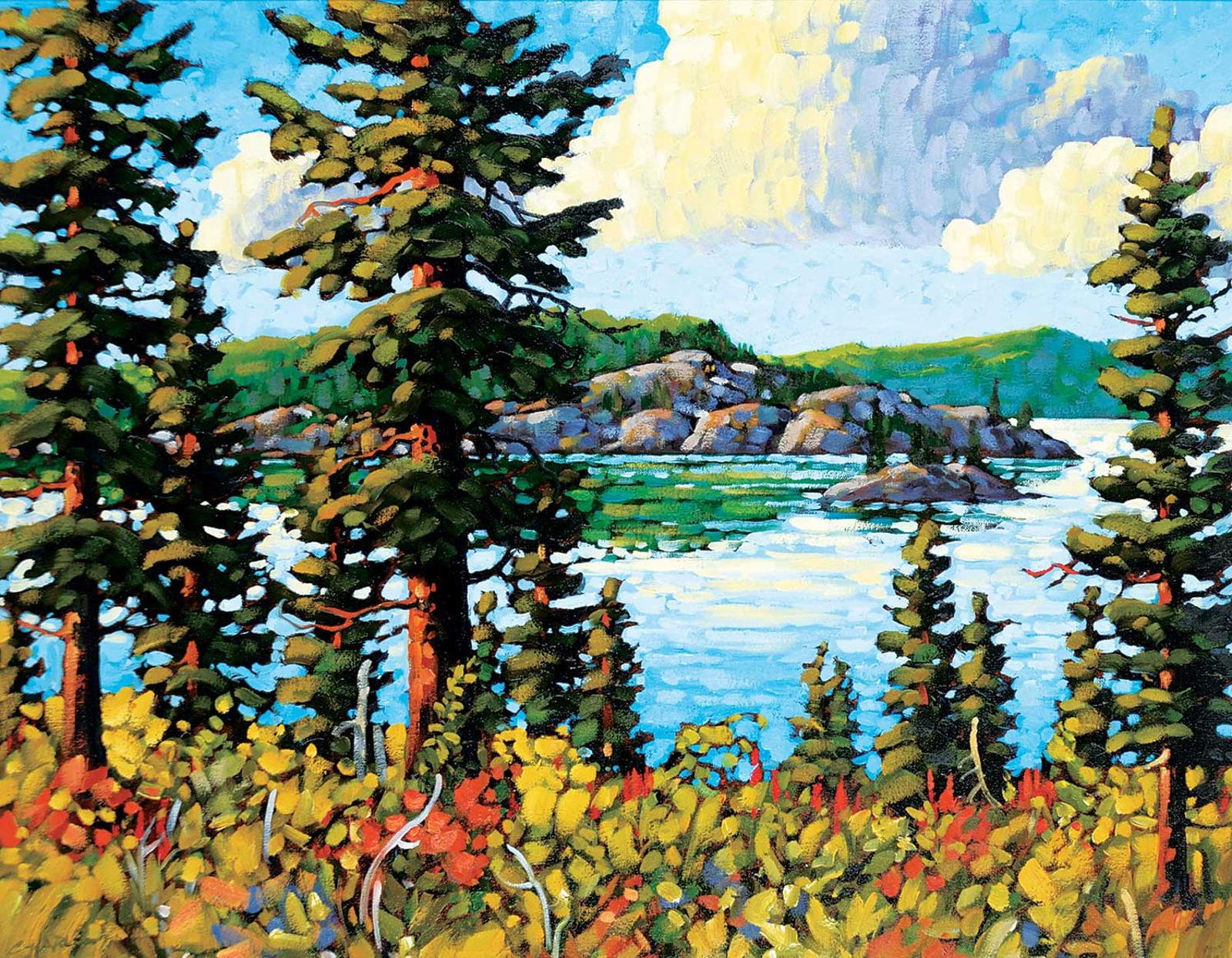 Rod Charlesworth (1955) - Fireweed, Prelude Lake