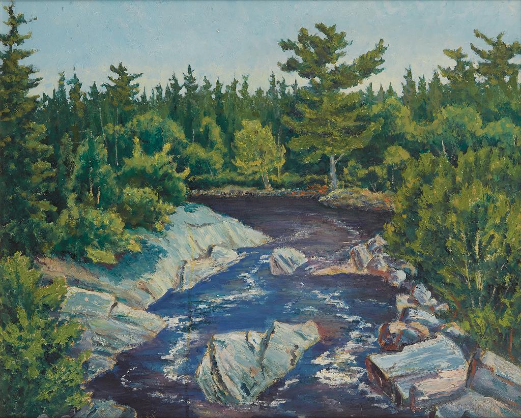 Gordon Edward Pfeiffer (1899-1983) - A Trout Pond