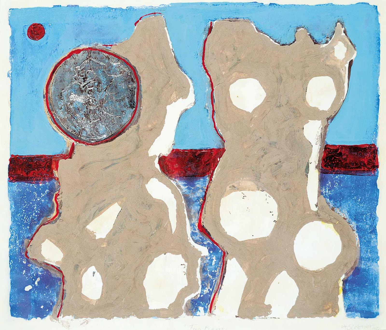 Herbert Johannes Joseph Siebner (1925-2003) - Two Figures