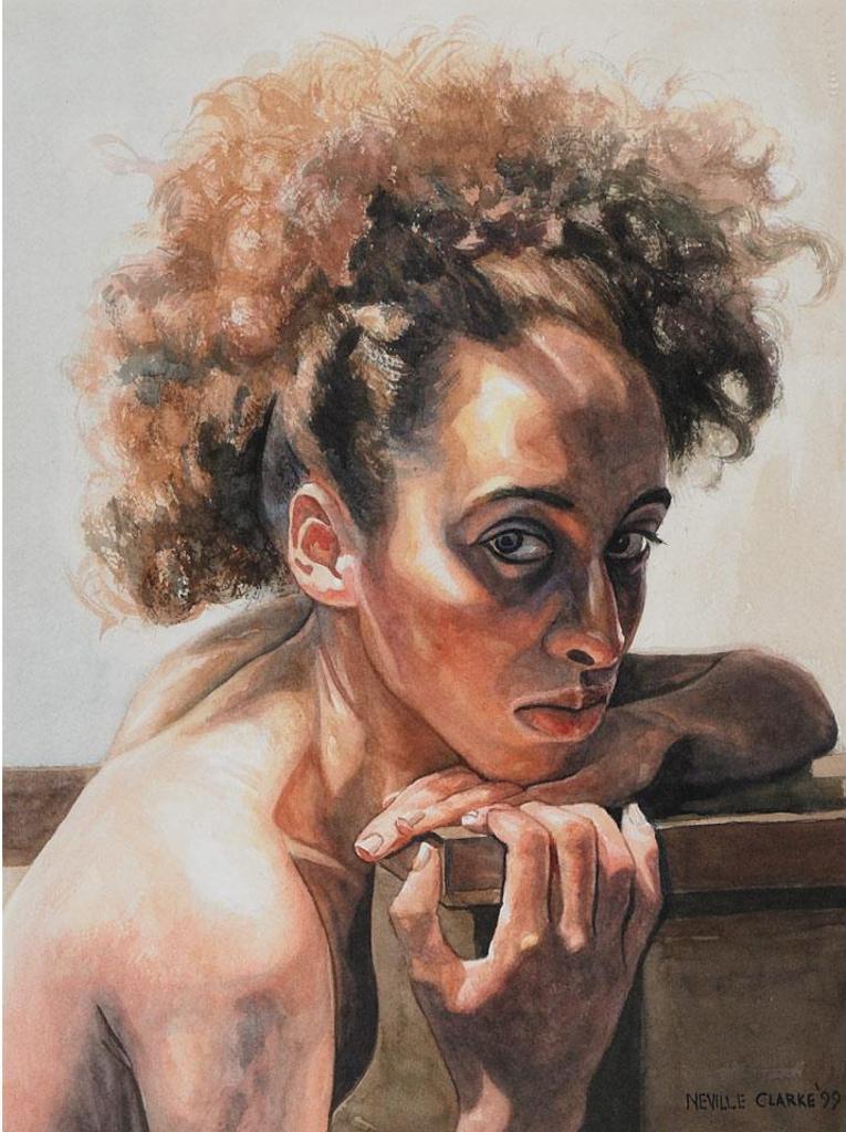 Neville Clarke (1959) - Head Resting On A Piano