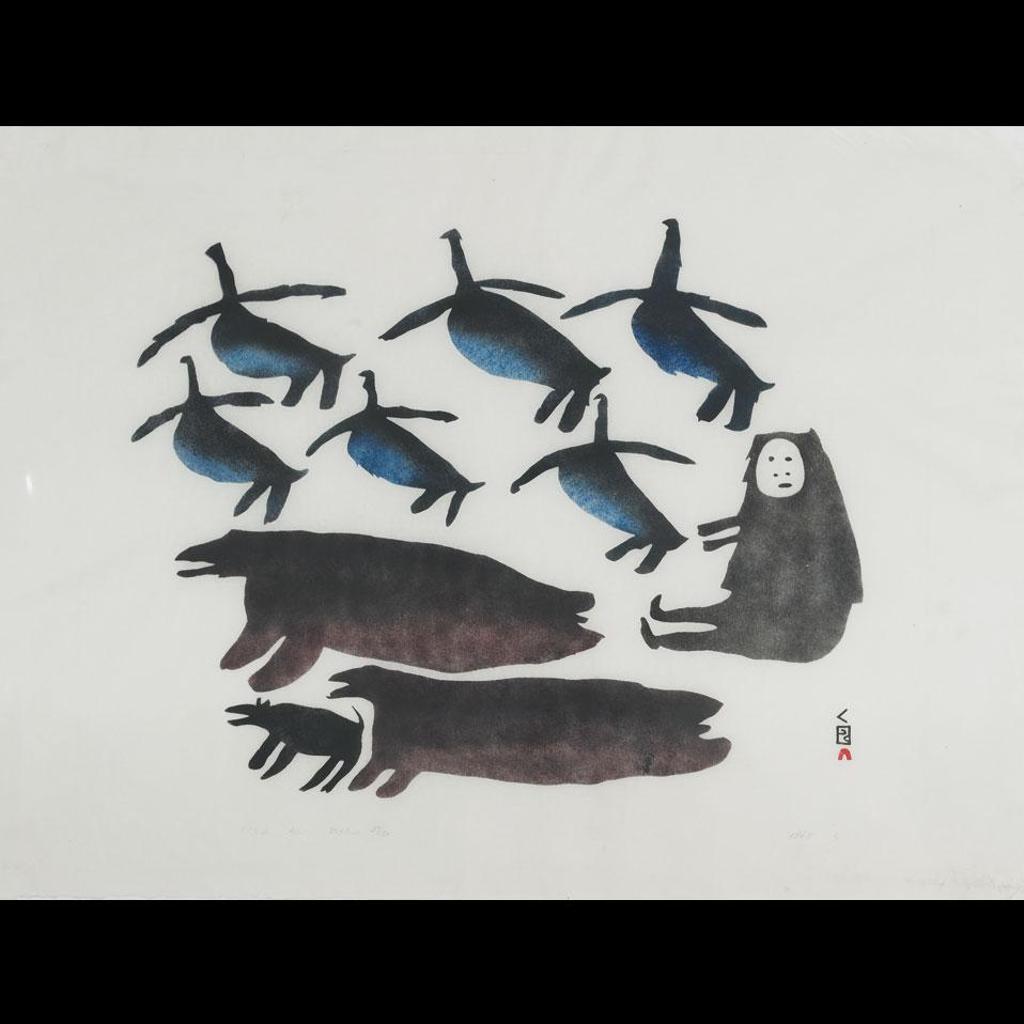 Parr (1893-1969) - Geese, Man And Animals