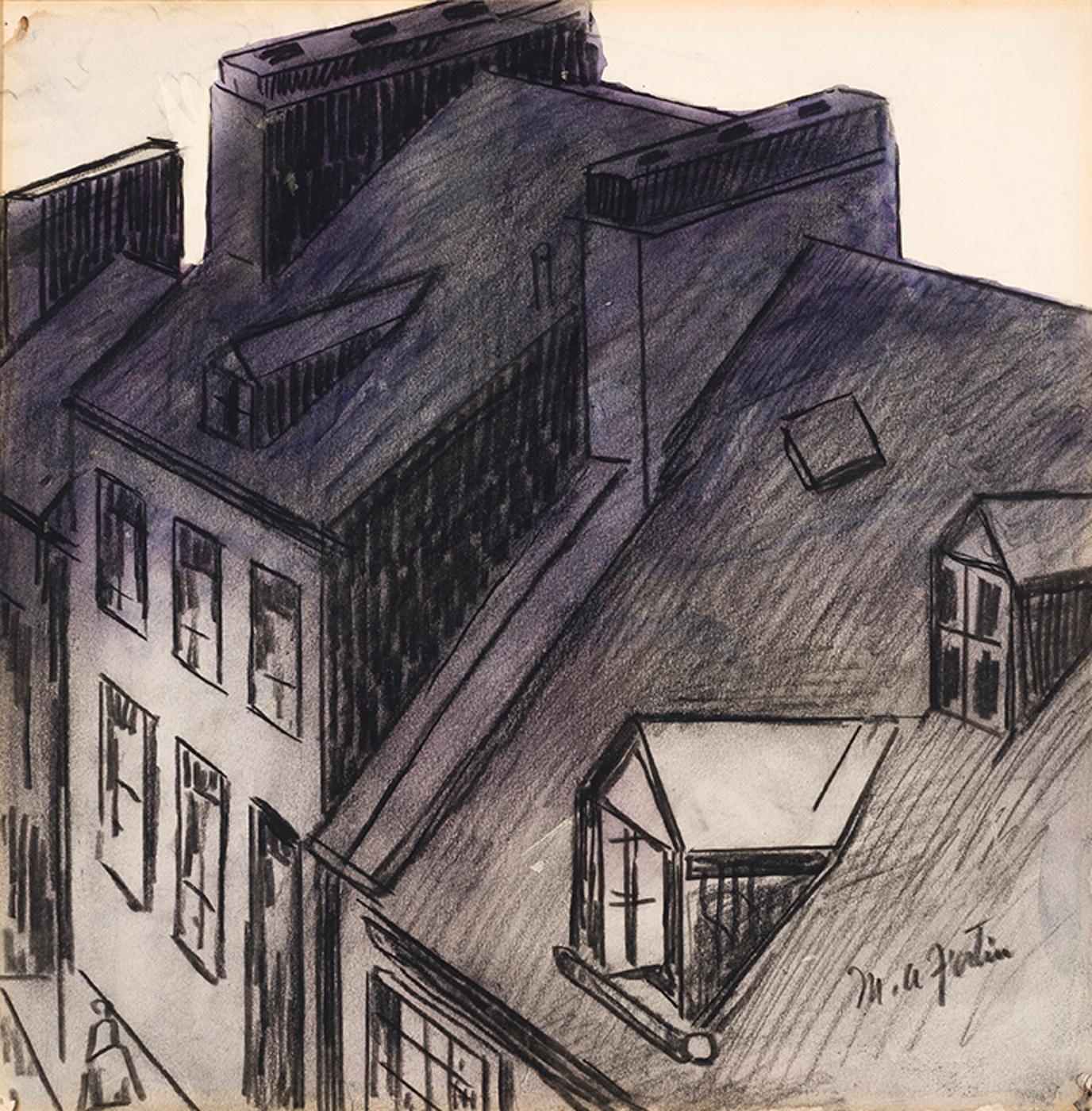 Marc-Aurèle Fortin (1888-1970) - Maison à Ste-Rose