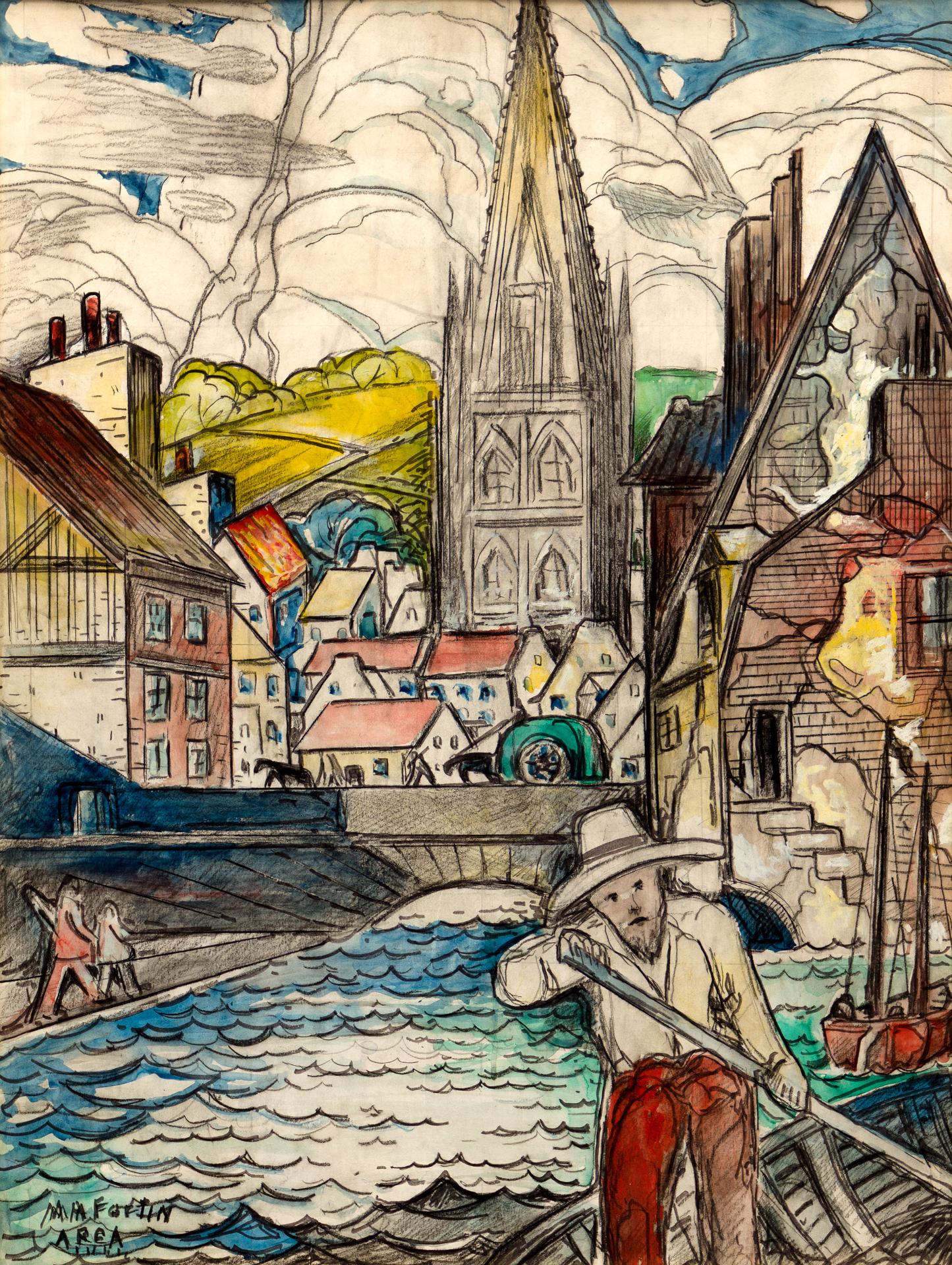 Marc-Aurèle Fortin (1888-1970) - Sans titre / Untitled, c. 1960