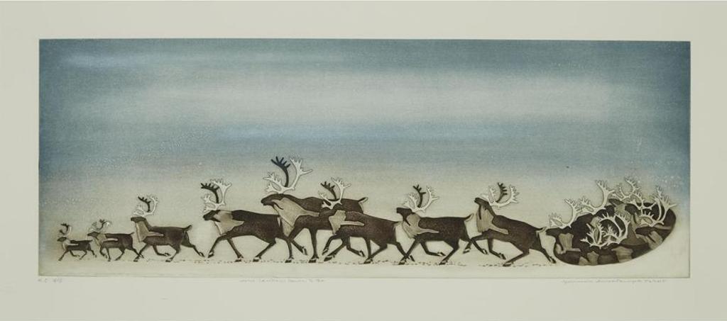 Germaine Arnaktauyok (1946) - How Caribou Came To Be