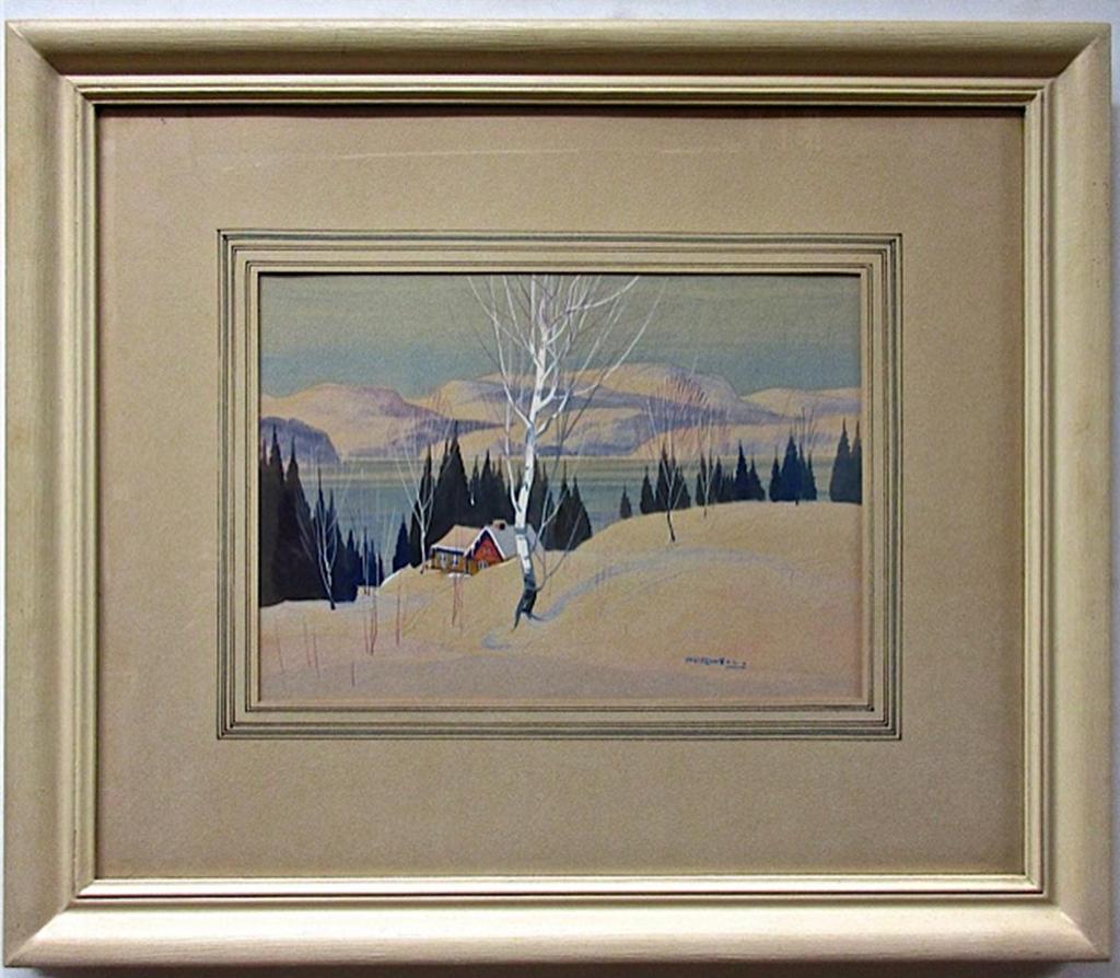 Graham Norble Norwell (1901-1967) - Cottage By Lake - Laurentians