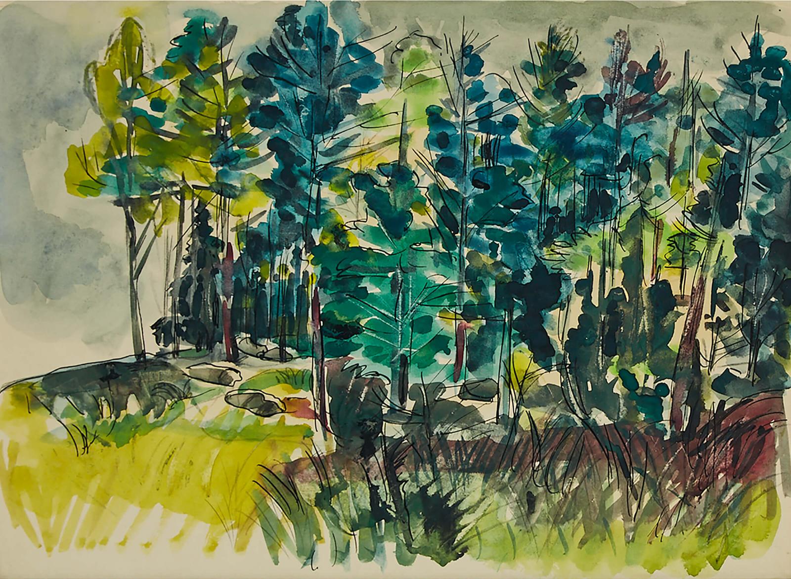 Fritz Brandtner (1896-1969) - Spring In Manitoba