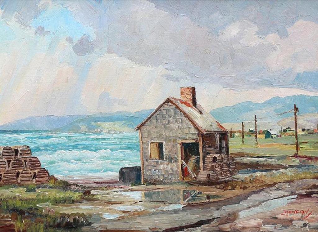 Duncan Mackinnon Crockford (1922-1991) - Belle Cote Beach, Cabot Trail, Nova Scotia; 1973