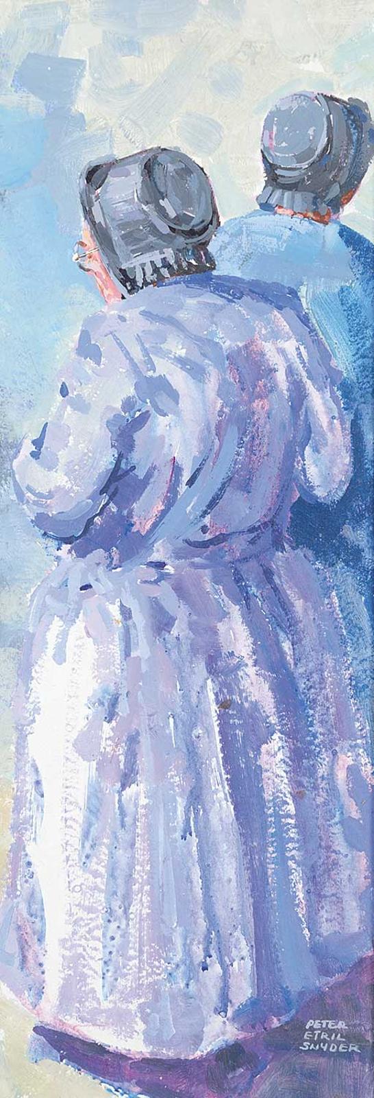 Peter Etril Snyder (1944-2017) - Untitled - Passers By
